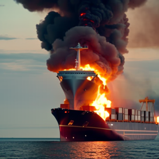 Cargo ship fire raises concerns over electric vehicle battery safety