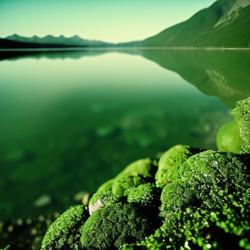 En fotos: así la contaminación pintó de verde el principal lago de Venezuela