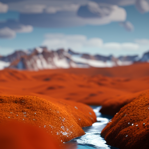 Alaska’s Arctic rivers turn rusty orange as permafrost thaws