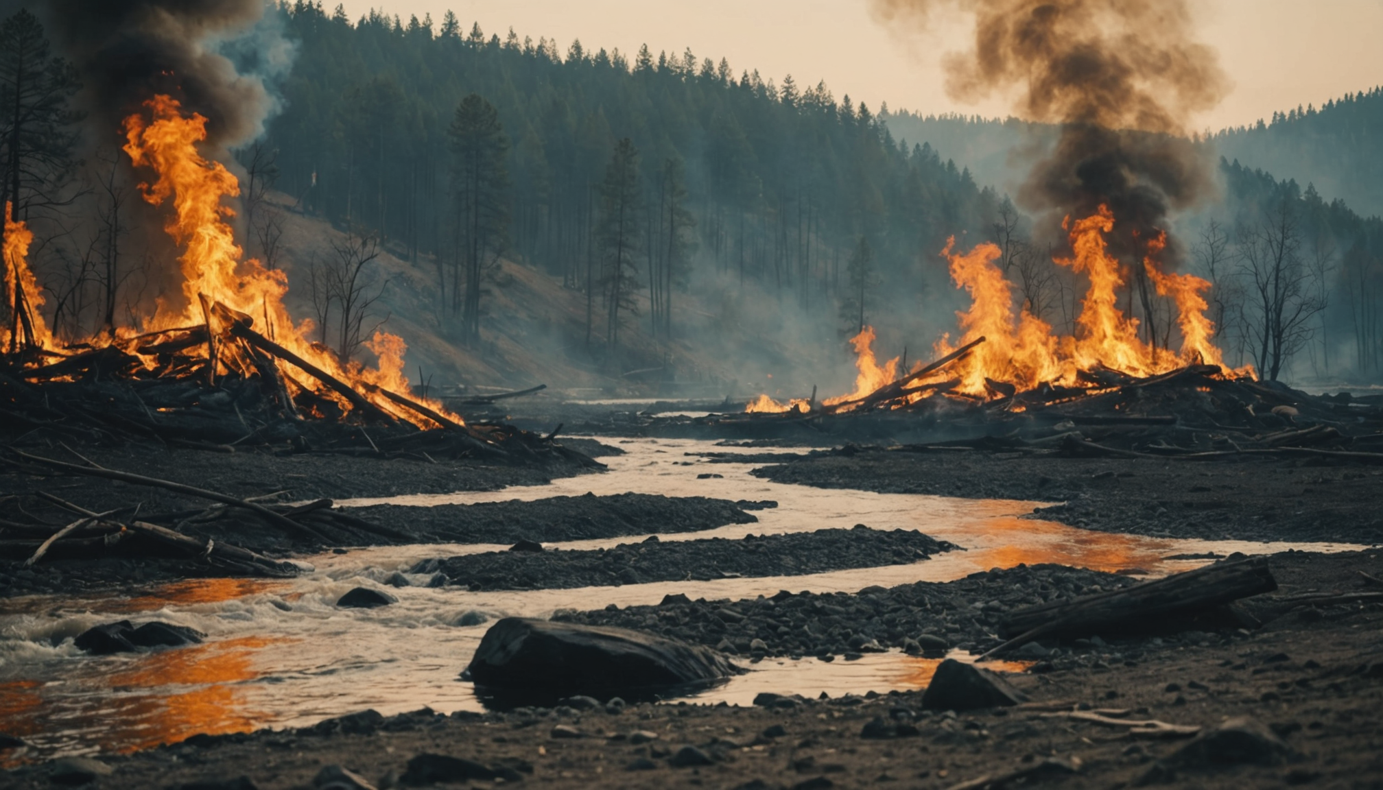Wildfires threaten water quality for up to eight years after they burn – ScienceDaily